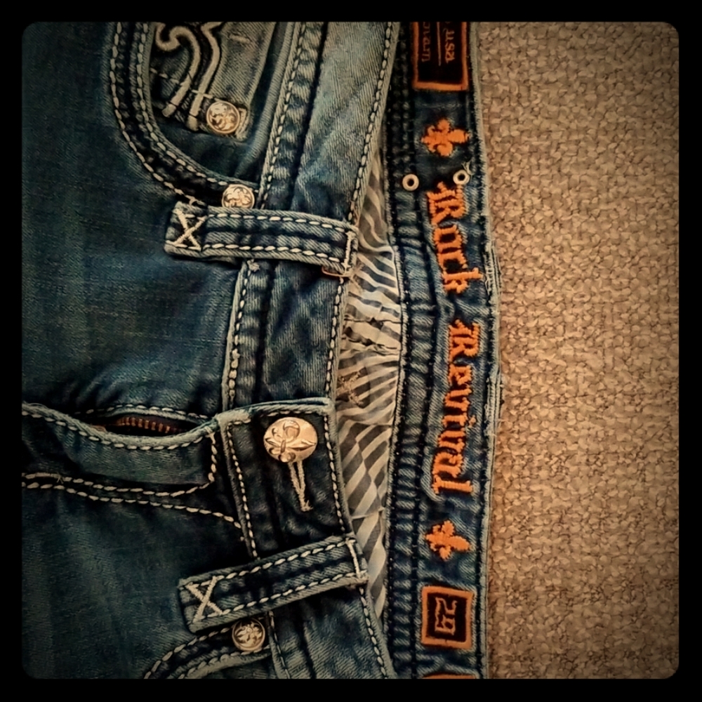 BKE Rock Revival Rebecca jeans